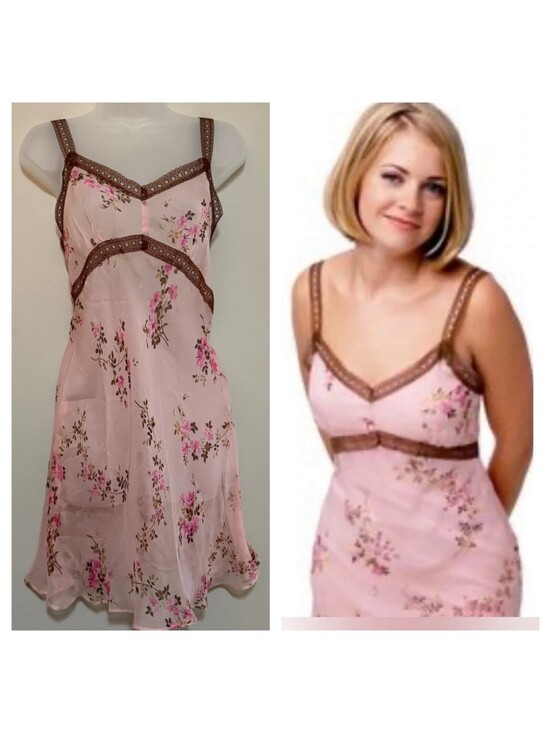 Betsey Johnson Dresses & Skirts - Vintage Betsey Johnson New York Floral Slip Dress ASO Sabrina the Teenage Witch